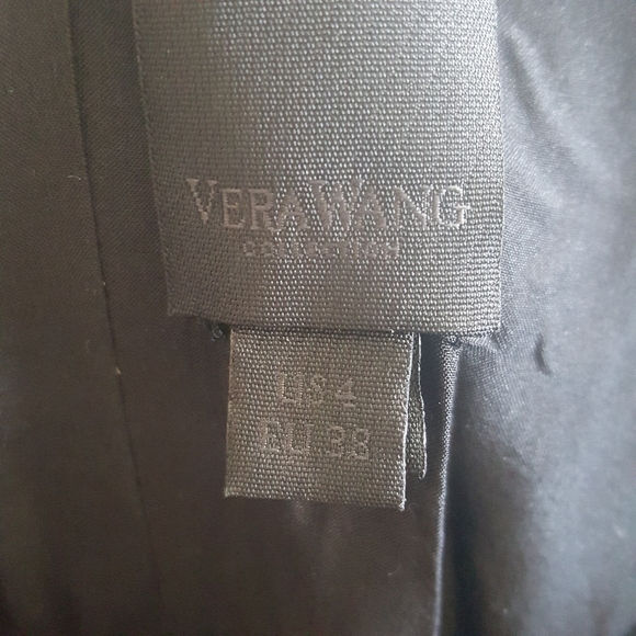 NWOT Vera Wang Strapless Overlay Pencil Dress 4 - Picture 8 of 10